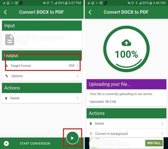 صورة لـ 4 تطبيقات تحويل الملفات يجب أن تكون لديك على Android | Convert-Upload-min-DzTechs