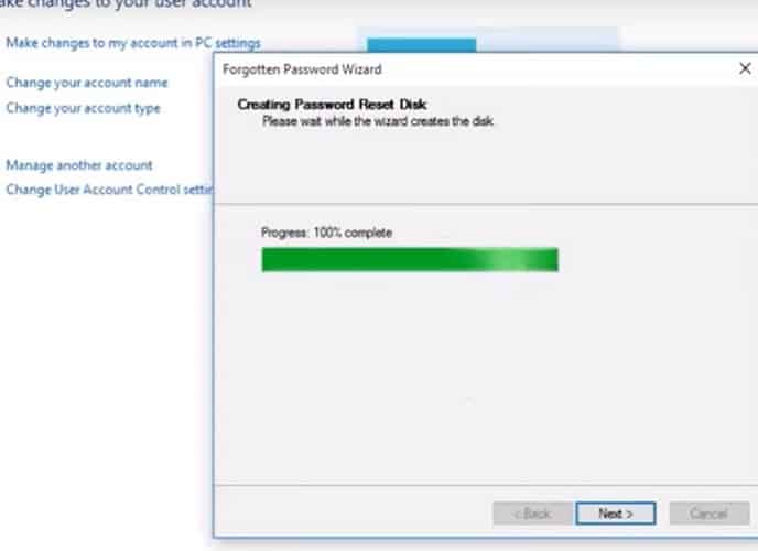 صورة لـ كيفية إنشاء قرص إعادة تعيين كلمة المرور في Windows 10 باستخدام محرك USB | Creating-password-reset-disk-min-DzTechs