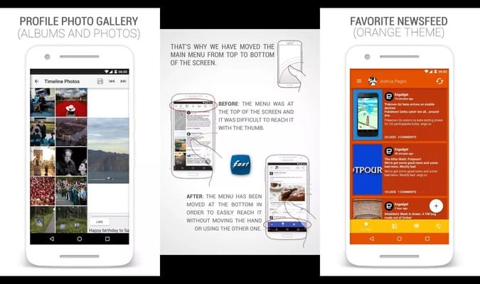 صورة لـ 7 تطبيقات بديلة لـ Facebook لنظام Android التي هي أفضل من التطبيق الرسمي | Facebook-App-Alternatives-Fast-min-DzTechs