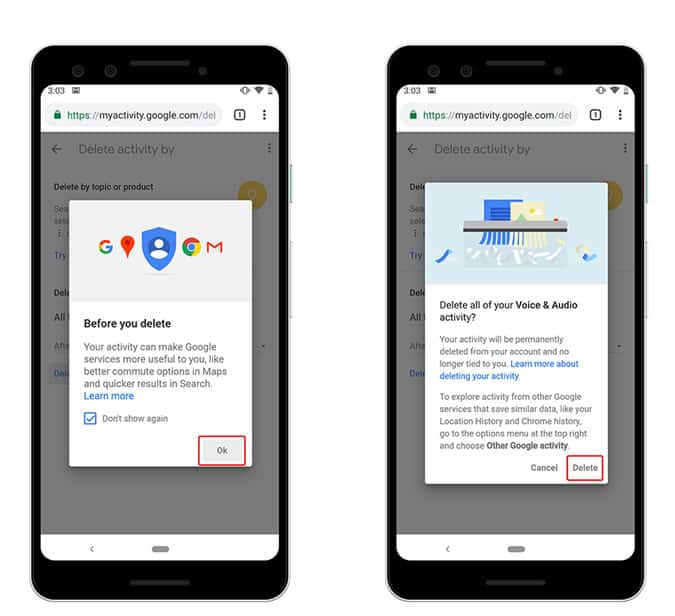 صورة لـ كيفية حذف التسجيلات الصوتية من Google Assistant ، Alexa و Siri؟ | Goo-4-min-DzTechs