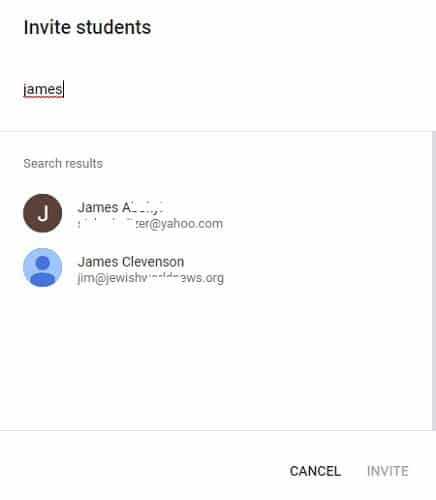 صورة لـ برنامج Google Classroom التعليمي: مُقدمة شاملة | Google-classroom-add-students-min-DzTechs