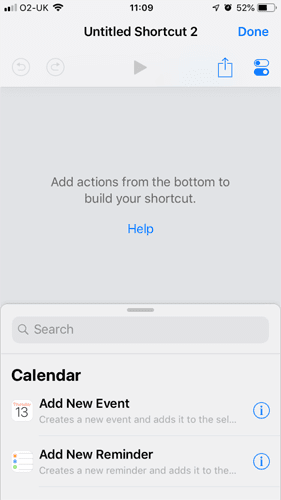 صورة لـ كيفية إنشاء اختصارات Siri على iPhone و iPad | Iphone-Siri-Shortcut-add-actions-min-DzTechs