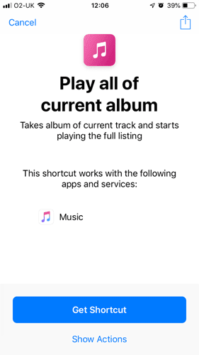 صورة لـ كيفية إنشاء اختصارات Siri على iPhone و iPad | Iphone-Siri-Shortcut-get-shortcut-min-DzTechs
