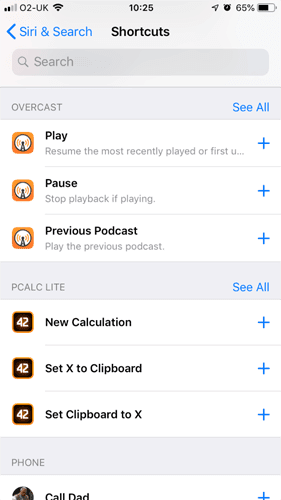 صورة لـ كيفية إنشاء اختصارات Siri على iPhone و iPad | Iphone-Siri-Shortcut-suggested-app-shortcuts-min-DzTechs