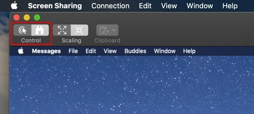 صورة لـ كيفية مشاركة شاشة جهاز Mac الخاص بك باستخدام iMessage | Mac-Screen-Sharing-Control-Screen-min-DzTechs