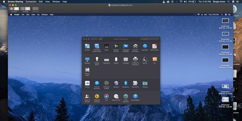 صورة لـ كيفية مشاركة شاشة جهاز Mac الخاص بك باستخدام iMessage | Mac-Screen-Sharing-Cover-800x400-min-DzTechs