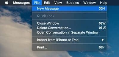 صورة لـ كيفية مشاركة شاشة جهاز Mac الخاص بك باستخدام iMessage | Mac-Screen-Sharing-New-Message-min-DzTechs