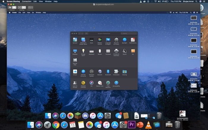 صورة لـ كيفية مشاركة شاشة جهاز Mac الخاص بك باستخدام iMessage | Mac-Screen-Sharing-min-DzTechs