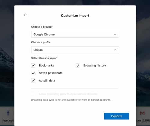 صورة لـ كيفية تنزيل وتثبيت Microsoft Edge Preview على نظام macOS | Microsoft-Edge-Mac-Import-min-DzTechs