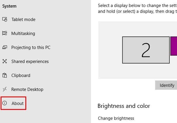 صورة لـ كيفية تغيير اسم جهاز الكمبيوتر الخاص بك في Windows 10 | Name-About-min-DzTechs