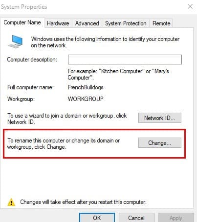 صورة لـ كيفية تغيير اسم جهاز الكمبيوتر الخاص بك في Windows 10 | Name-Change-min-DzTechs