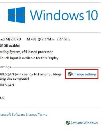 صورة لـ كيفية تغيير اسم جهاز الكمبيوتر الخاص بك في Windows 10 | Name-ChangeSettings-min-DzTechs