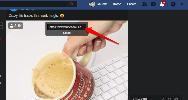 صورة لـ 5 طرق لتنزيل مقاطع فيديو Facebook في معرض الكاميرا على iPhone / iPad | Save-Facebook-Videos-to-Camera-Roll-on-iPhone-2-min-DzTechs