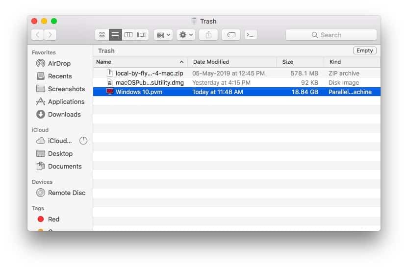 صورة لـ كيفية إزالة Parallels Desktop مع ملف تثبيت Windows من MacOS | Screen-Shot-2019-06-26-at-11.57.08-AM-min-DzTechs