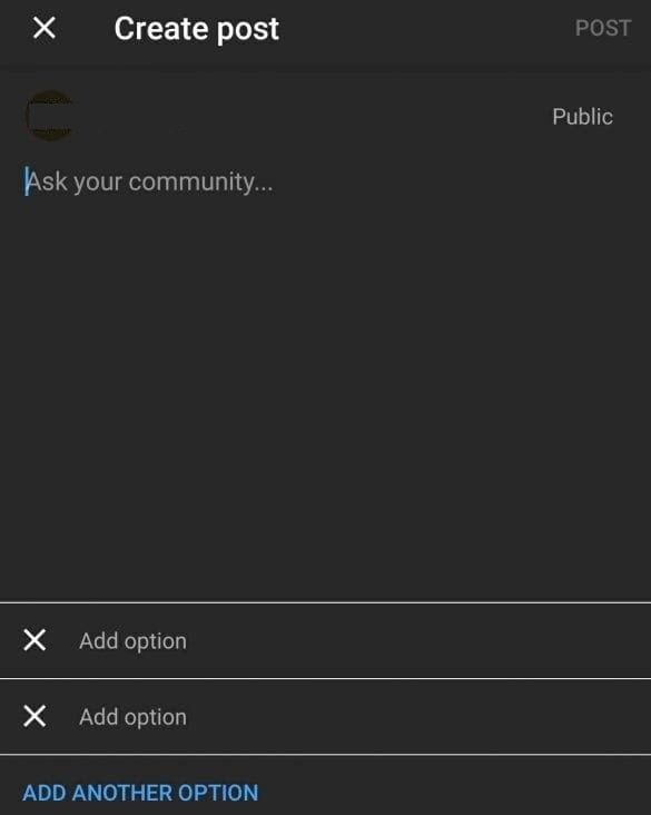 صورة لـ كيفية إجراء استطلاع رأي على قناة YouTube الخاصة بك | Screenshot_20190615-123535__01-585x732-min-DzTechs