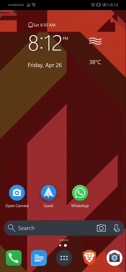 صورة لـ الميزات والنصائح المخفية لـ Spark for Android | Swipe-in-email-DzTechs