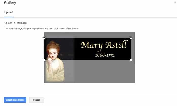 صورة لـ برنامج Google Classroom التعليمي: مُقدمة شاملة | Upload-photo-theme-Google-classroom-min-DzTechs