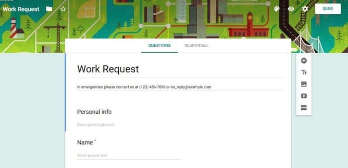 صورة لـ 7 طرق للاستفادة من Google Forms | XX-Ways-Use-Google-Forms-work-request.jpg-min-DzTechs