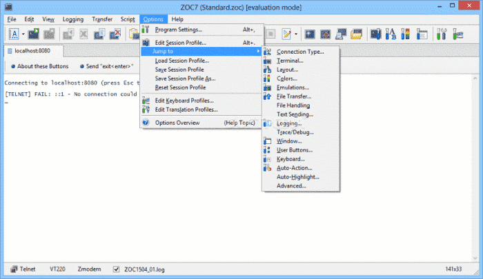 صورة لـ أفضل محاكيات Terminal لنظام التشغيل Windows 10 | best-terminal-emulators-windows-zoc-terminal-min-DzTechs