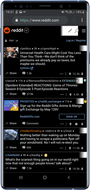صورة لـ مجموعة تطبيقات Android التي تحتوي على الوضع المظلم (+20 تطبيق) | chrome-1-min-DzTechs