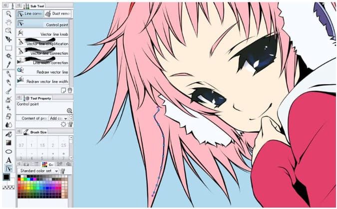 صورة لـ أفضل تطبيقات إنشاء الرسوم الكوميكية لإطلاق العنان للجانب الإبداعي الخاص بك | clip-studio-comic-min-DzTechs