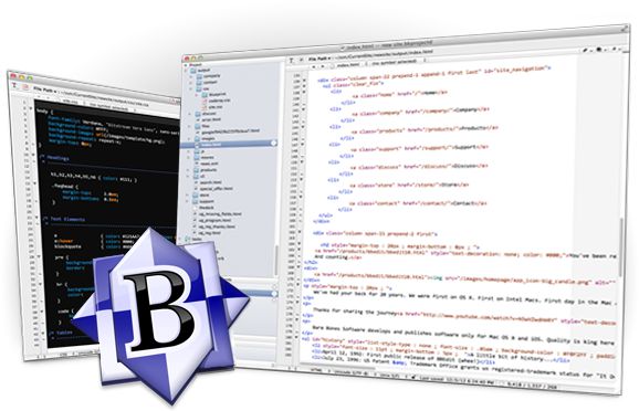صورة لـ أفضل تطبيقات تحرير الأكواد والتعليمات البرمجية لنظام التشغيل Mac | codemac-bbedit10-min-DzTechs