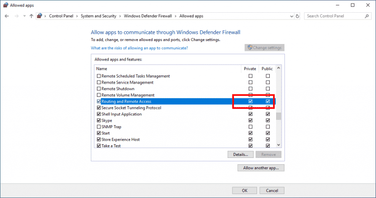 صورة لـ كيفية إنشاء خادم VPN على Windows 10 للوصول إلى ملفاتك عبر الإنترنت | create-windows-vpn-server-14-768x405-min-DzTechs