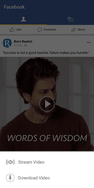 صورة لـ 8 مواقع / تطبيقات لتنزيل مقاطع الفيديو من Facebook على Android | download-facebook-videos-android-12-min-DzTechs