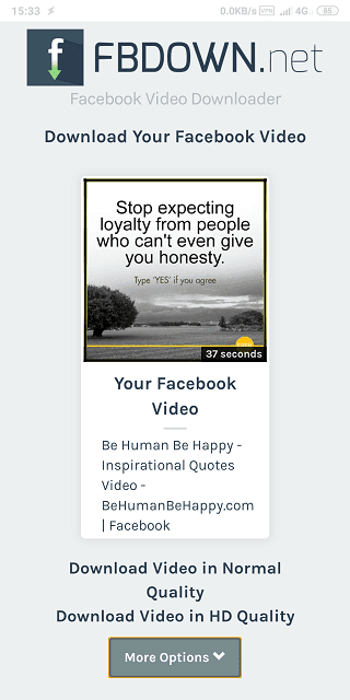 صورة لـ 8 مواقع / تطبيقات لتنزيل مقاطع الفيديو من Facebook على Android | download-facebook-videos-android-5-min-DzTechs