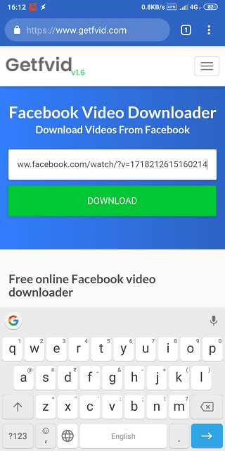 صورة لـ 8 مواقع / تطبيقات لتنزيل مقاطع الفيديو من Facebook على Android | download-facebook-videos-android-6-min-DzTechs