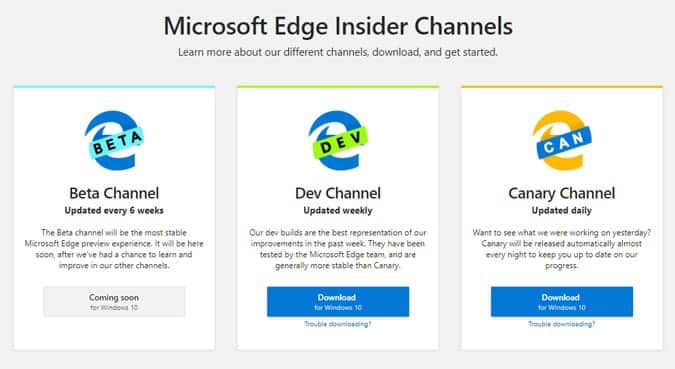 صورة لـ 25+ من أفضل إضافات Microsoft Edge المستوحاة من Chrome | edge-insider-page-min-DzTechs