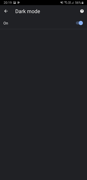 صورة لـ متصفح Chrome على Android يدعم الوضع المظلم | ezgif.com-gif-maker-6-DzTechs