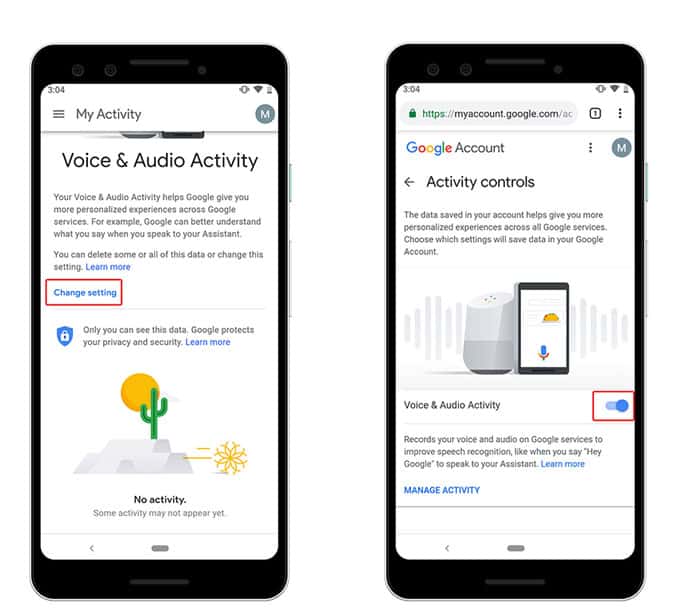 صورة لـ كيفية حذف التسجيلات الصوتية من Google Assistant ، Alexa و Siri؟ | goo-5-min-DzTechs
