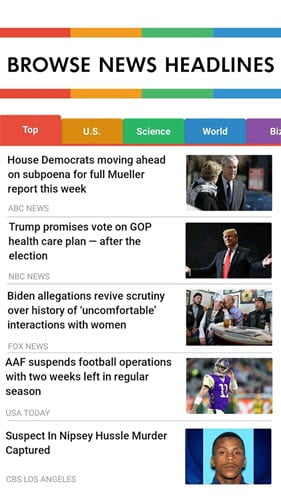 صورة لـ أفضل بدائل Google News لنظامي التشغيل Android و iOS | google-news-alternative-05-SmartNews-min-DzTechs