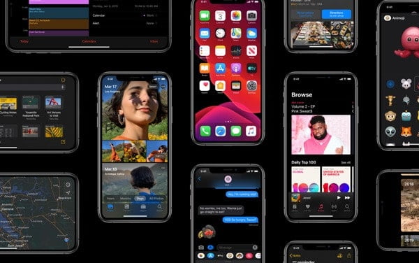 صورة لـ نظام التشغيل iOS 13 : كل ما تحتاج إلى معرفته عن هذا النظام | iOS-13-Dark-Mode-min-DzTechs