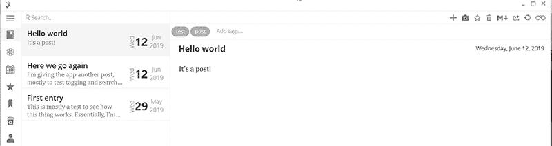 صورة لـ أفضل تطبيقات دفتر اليوميات لنظام التشغيل Windows | journaling-apps-windows-glimpses-2-min-DzTechs