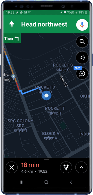 صورة لـ مجموعة تطبيقات Android التي تحتوي على الوضع المظلم (+20 تطبيق) | maps-min-DzTechs