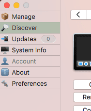 صورة لـ استخدام mySIMBL لتخصيص نظام macOS بشكل عميق | mysimbl-discover-sidebar-min-DzTechs