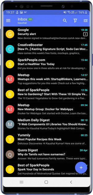 صورة لـ مجموعة تطبيقات Android التي تحتوي على الوضع المظلم (+20 تطبيق) | nine-min-DzTechs