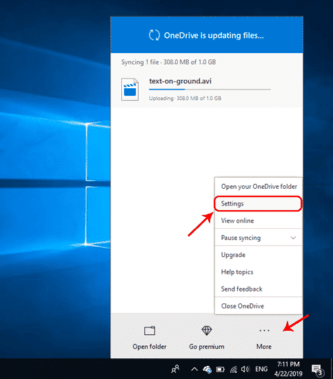 صورة لـ كيفية جعل نظام Windows 10 أسرع في 9 خطوات بسيطة | one-drive-settings-min-DzTechs