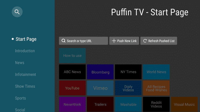 صورة لـ أفضل متصفحات Android TV التي تعمل بشكل جيد | puffin-tv-min-DzTechs