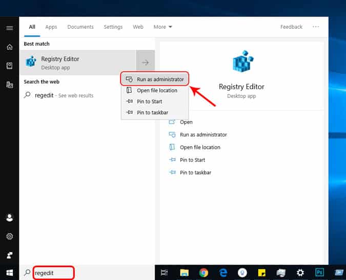 صورة لـ كيفية جعل نظام Windows 10 أسرع في 9 خطوات بسيطة | registry-editor-min-DzTechs