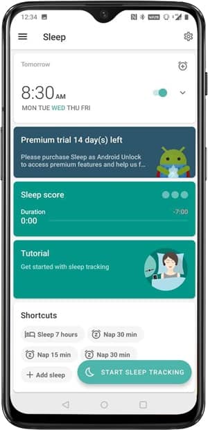 صورة لـ أفضل تطبيقات Android لاستخدام علامات NFC بإمكاناتها الكاملة | sleep-as-android-min-DzTechs