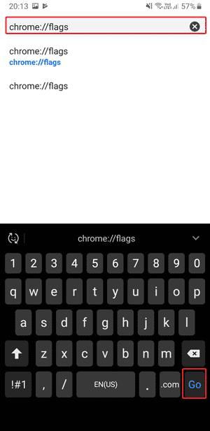 صورة لـ متصفح Chrome على Android يدعم الوضع المظلم | type-flags-min-DzTechs