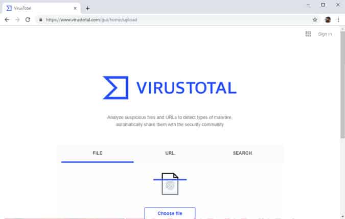صورة لـ أفضل المواقع التي يجب أن يعرفها كل متحمس لنظام Android | virustotal-min-DzTechs
