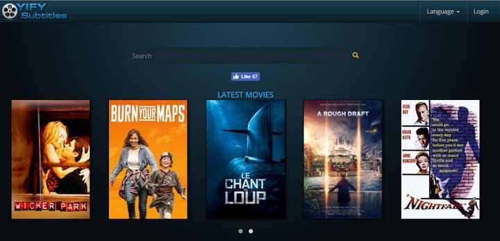 صورة لـ أفضل مواقع تحميل الترجمات لأفلامك وللمسلسلات التلفزيونية | yify-subtitles-site-min-DzTechs