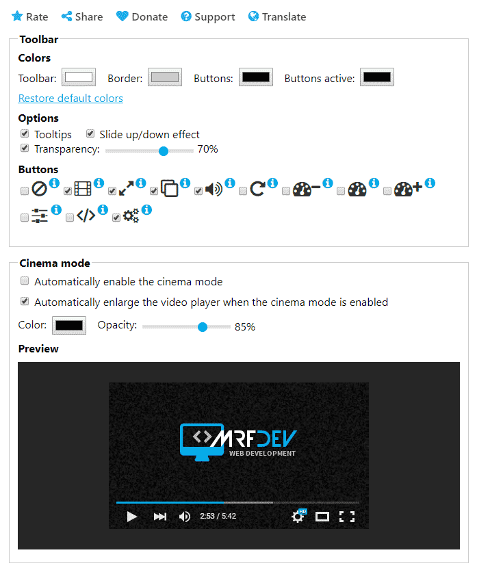 صورة لـ أفضل إضافات Chrome لـ YouTube للمُنشئين والمستخدمين المحترفين | youtube-extension-01-enhacer-for-youtube-min-DzTechs