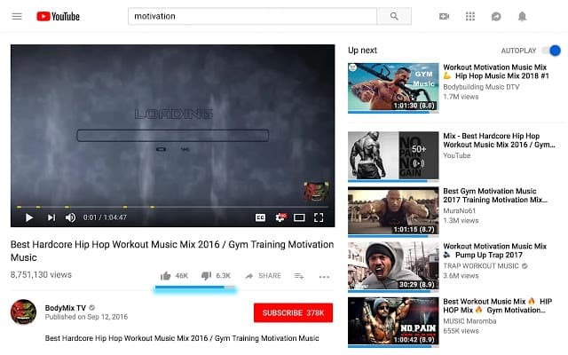 صورة لـ أفضل إضافات Chrome لـ YouTube للمُنشئين والمستخدمين المحترفين | youtube-extension-03-youtube-ratings-min-DzTechs