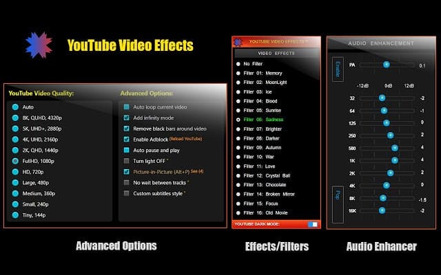 صورة لـ أفضل إضافات Chrome لـ YouTube للمُنشئين والمستخدمين المحترفين | youtube-extension-09-yt-video-and-audio-effects-min-DzTechs