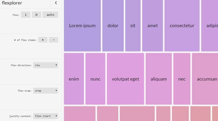 صورة لـ ألعاب ممتعة لمساعدتك على تعلم برمجة CSS بسهولة | 07-flexplorer-webapp-ui-min-DzTechs